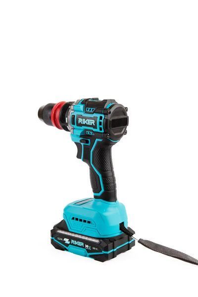 Акумуляторний шуруповерт RIKER RCD 20/55QW MX, 20 В, 55 Нм, безщітковий, Quick Chuck, 2 акумулятори RK0005 фото