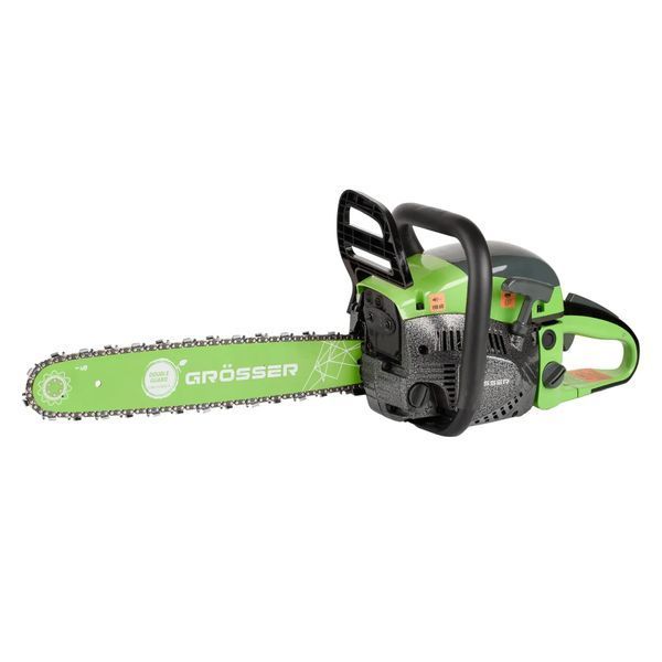 Бензиновая пила Grosser GGS 4300 4300 Вт, 58 см&sup3;, шины 15" и 18" G0168 фото