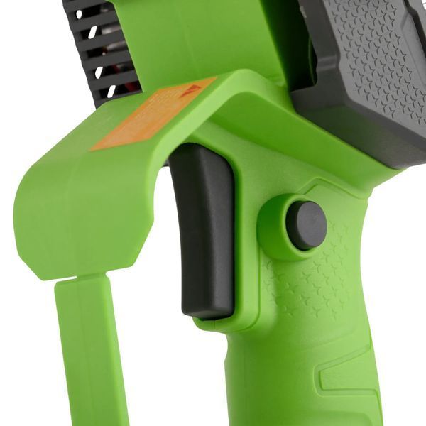 Акумуляторна ланцюгова пила Grosser GCS 601 20 В, шина 6" 152 мм, ланцюг 1/4" 37 ланок, 6 м/с, каркас 0308 фото