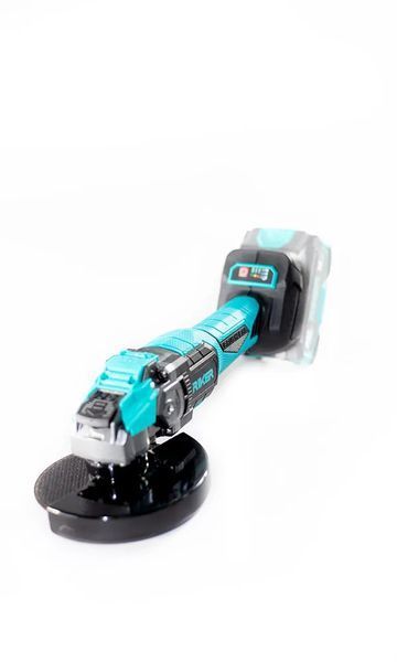Аккумуляторная угловая шлифмашина RIKER RAG 20/125LK, 20 В, 125 мм, 8500 об/мин, бесщеточная RK0208 фото