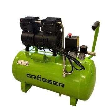 Компресор безмасляний GR&Ouml;SSER GAC50 OL 1.5 кВт 50 л 8 бар 220 л/хв G0357 фото
