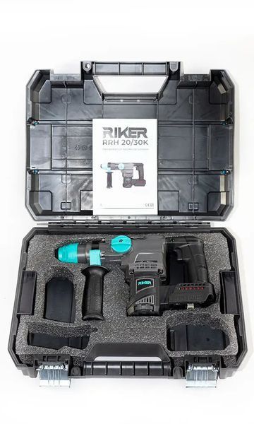 Перфоратор аккумуляторный RIKER RRH20/30K 20В 4.5 Дж SDS+ без щеточный, 30 мм, MX Series RK0152 фото
