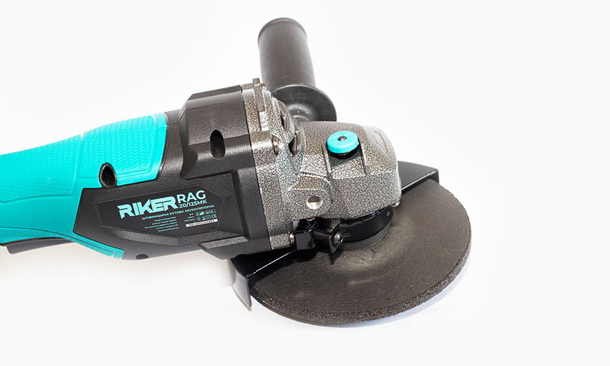 Шлифмашина угловая аккумуляторная Riker RAG 20/125MK 0132 фото